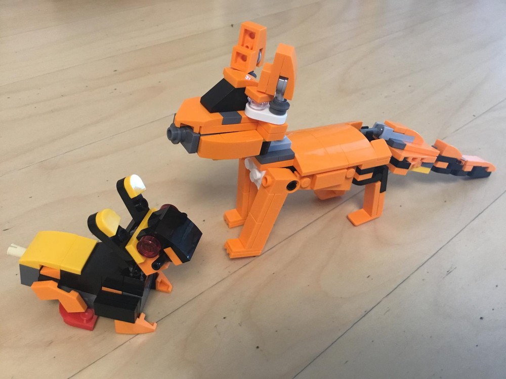 Lego 76918 -s2 Fox and Rabbit