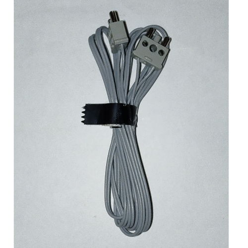 Lego Wire with 2-Prong Connectors, 12V / 4.5V 190L / Light Gray