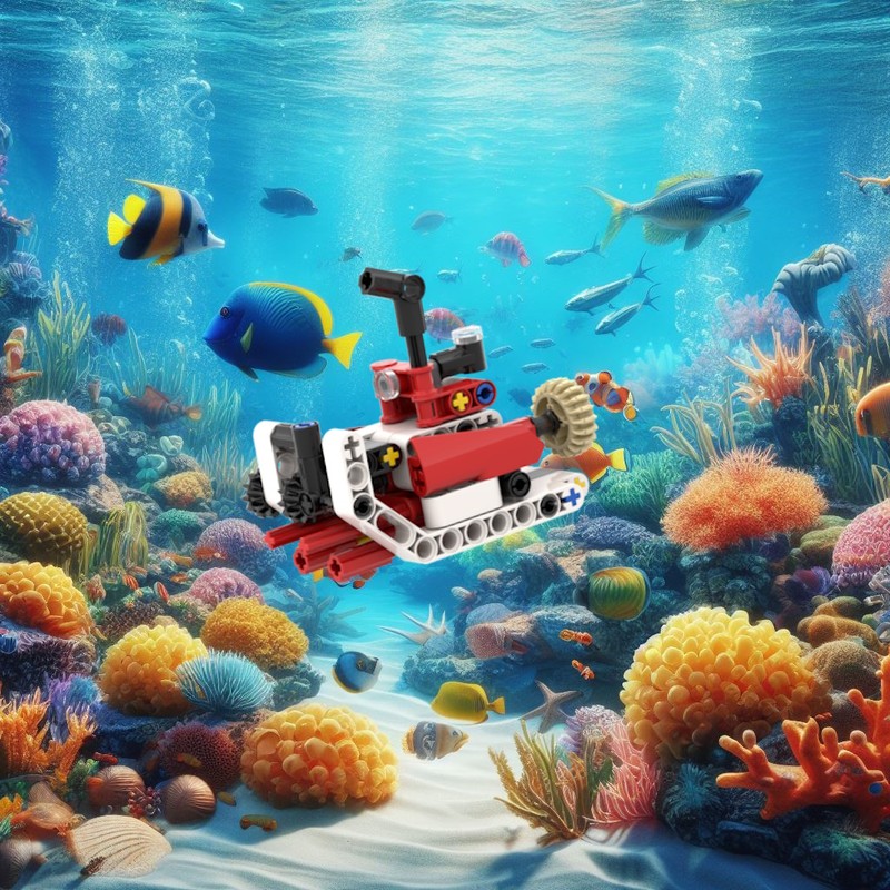 Lego submarine