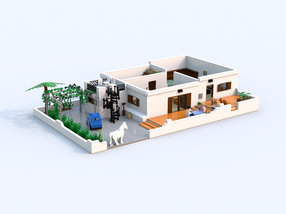 Lego Home on Crete