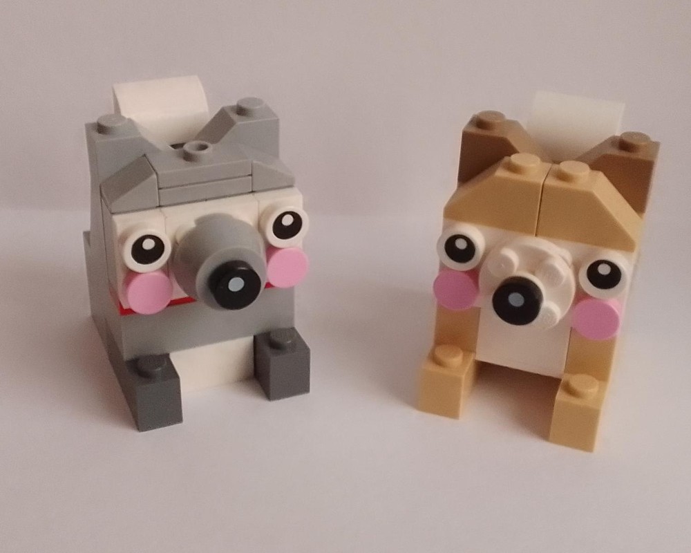 Lego Dogs Couple