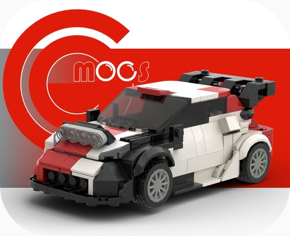 Lego Toyota GR YARIS Rally1 HYBRID