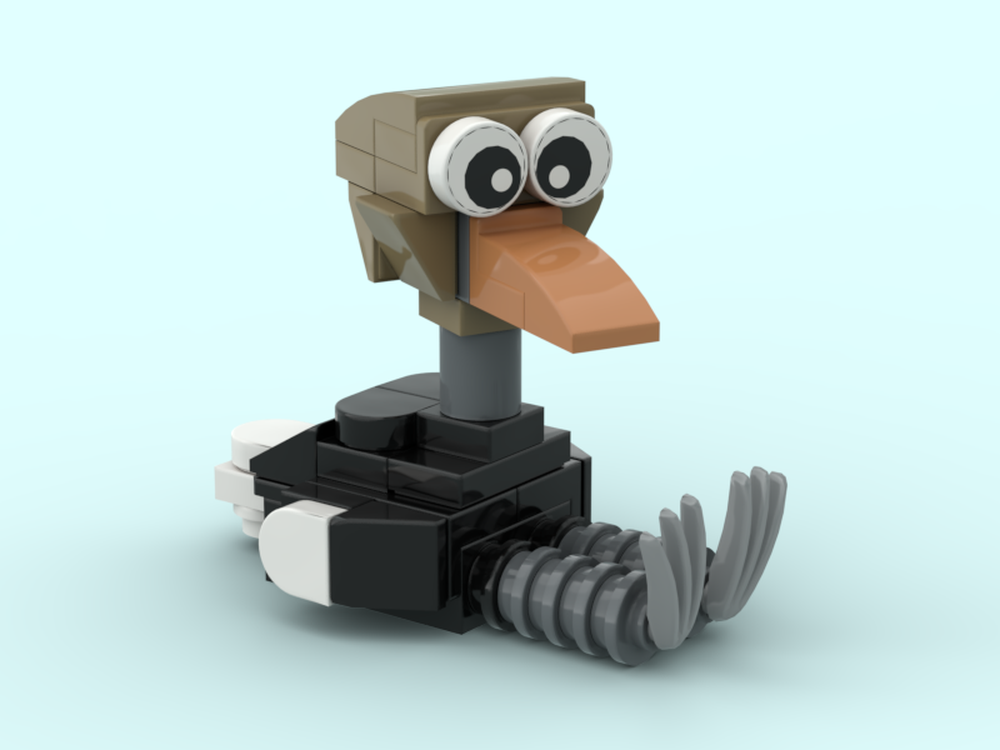 Lego Funny Birds: Ostrich