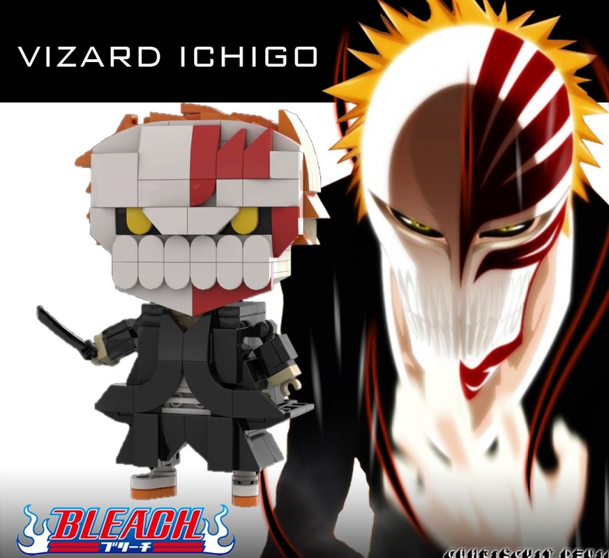 Lego BrickPop Bleach - Ichigo Kurosaki Vizard-