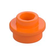 Lego Plate Round 1 x 1 with Open Stud / Orange
