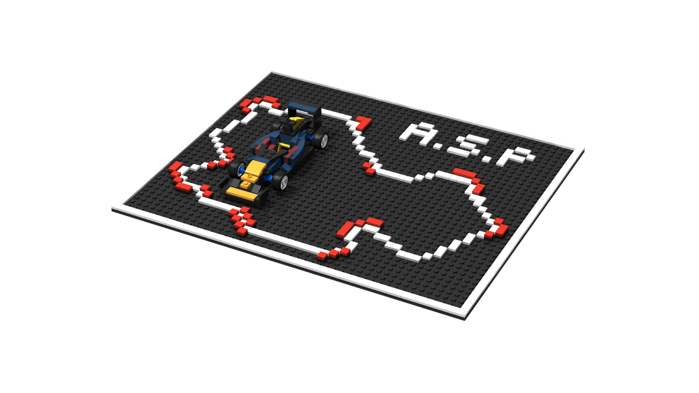 Lego albert street park circuit map