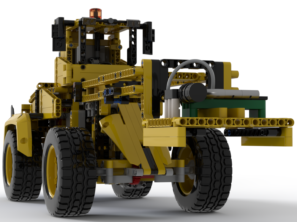 Lego Heavy duty articulated forklift - 42114 C model