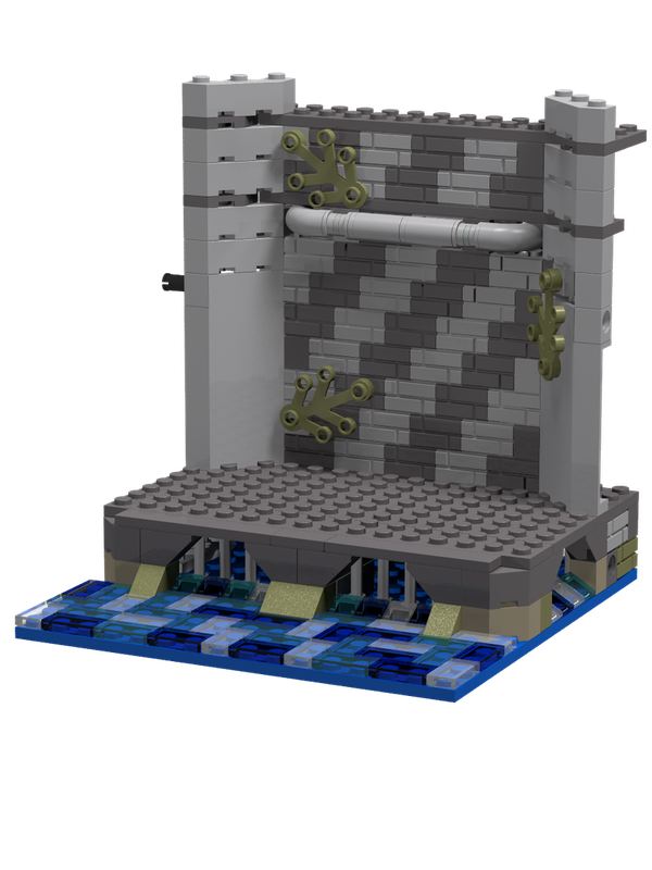 Lego TMNT: Sewer - Additional wall 2