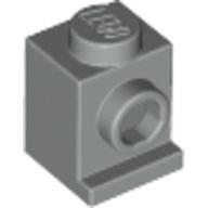 Lego Brick Special 1 x 1 with Headlight / Light Gray