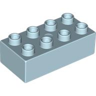 Lego Duplo Brick 2 x 4 / Light Blue