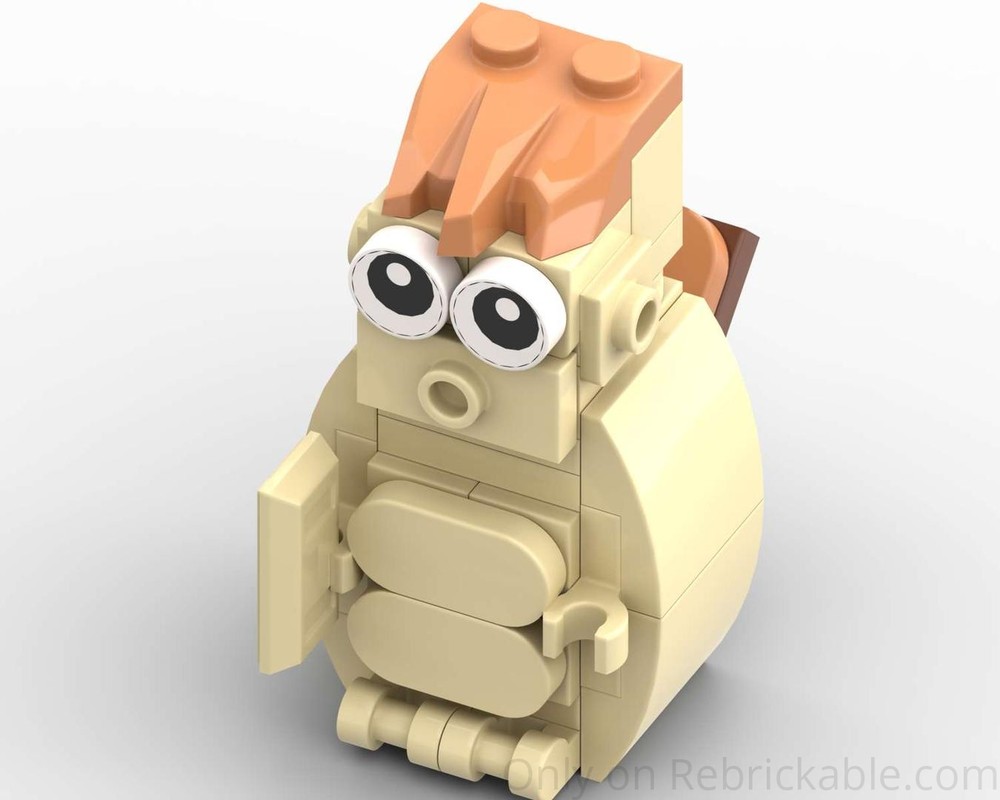 Lego Plumpy'Nut brand mascot