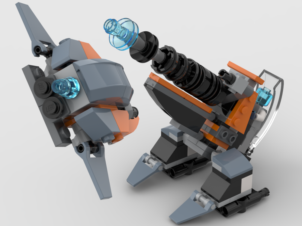 Lego 31111: Planetary defence laser