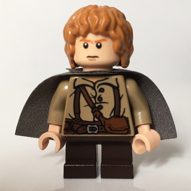 Lego Samwise Gamgee - Dark Bluish Gray Cape