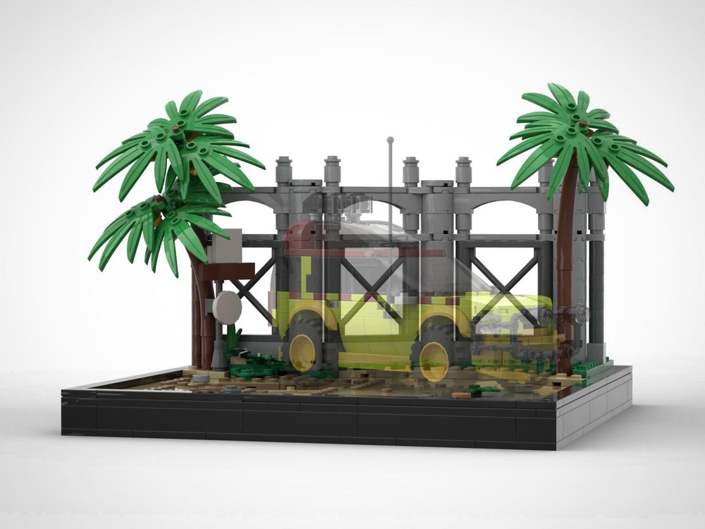 Lego The Ultimate Jurassic Park Dinosaur Diorama