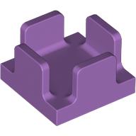 Lego Panel 2 x 2 x 1 Side Panels / Medium Lavender
