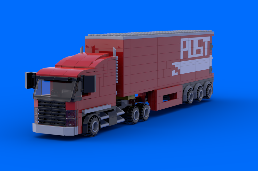 Lego Australian post truck