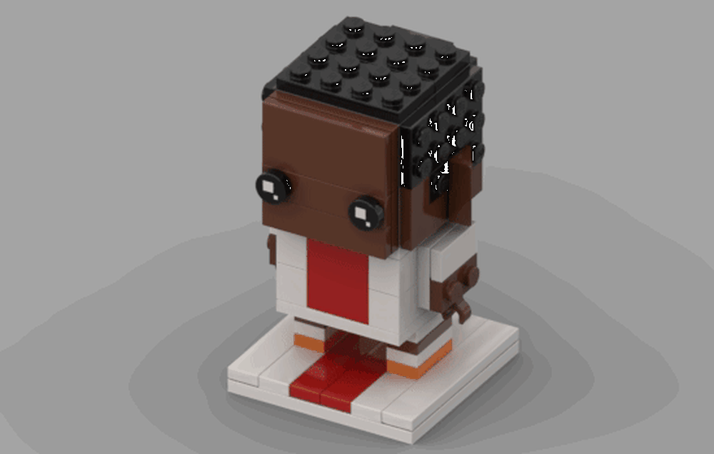 Lego Brickhead Brian Brobbey