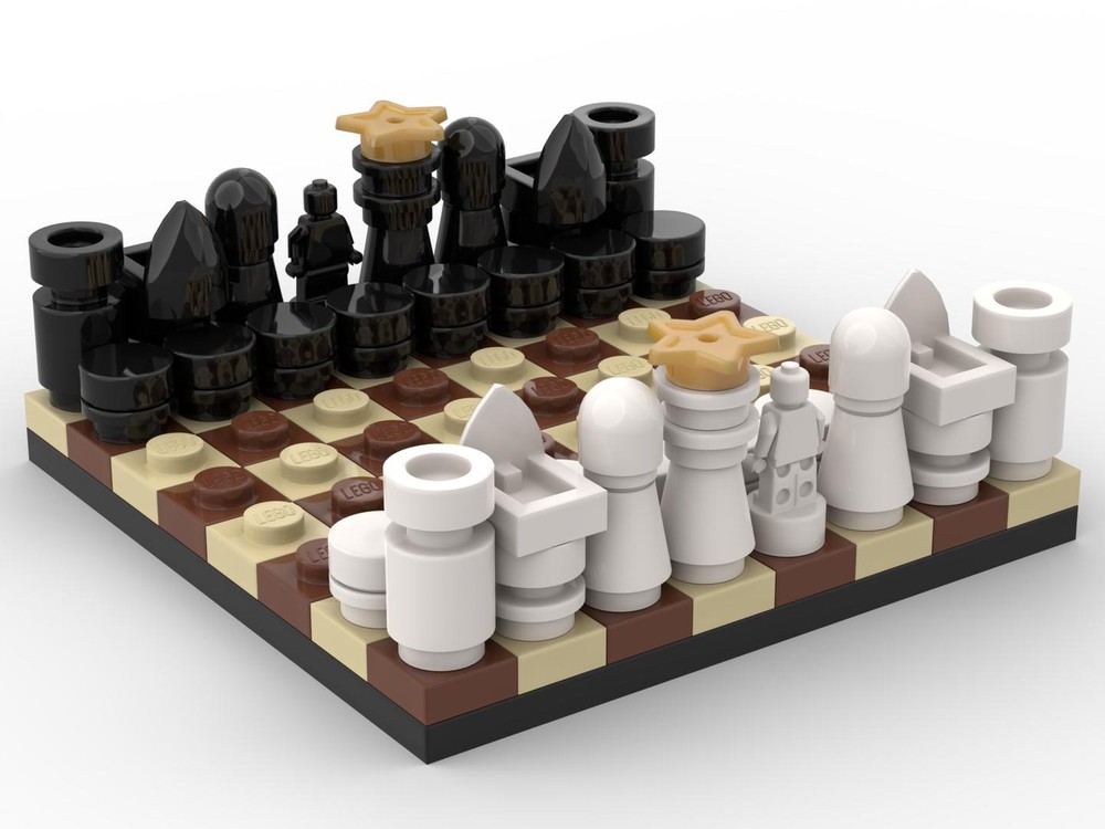 Lego Nano-Scale Chess Game
