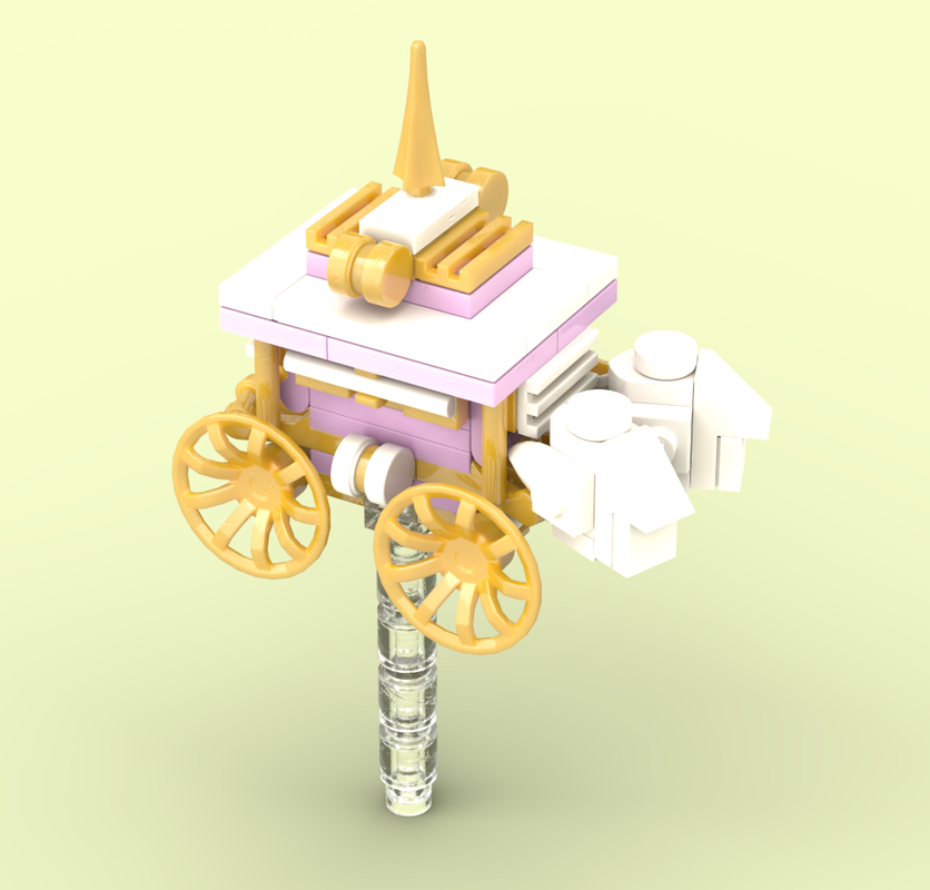 Lego beauxbatons carriage for lego castle 71043