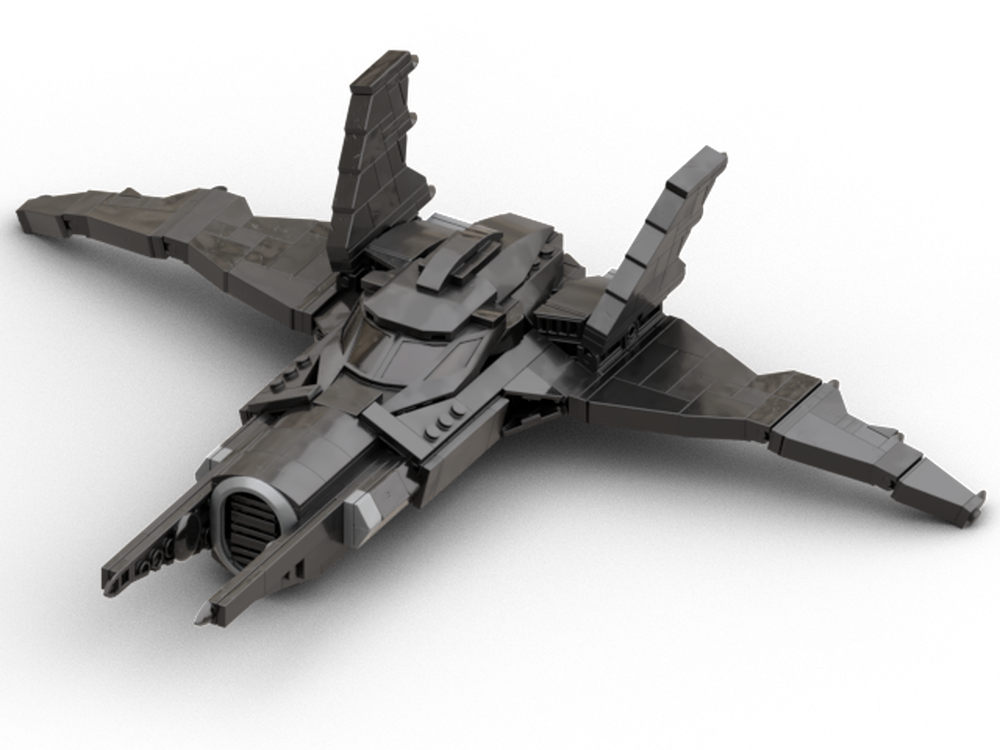 Lego Arkham Asylum Batwing