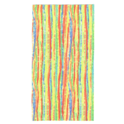 Lego Scala, Blanket 22 x 12, Multi-Color Stripes Print
