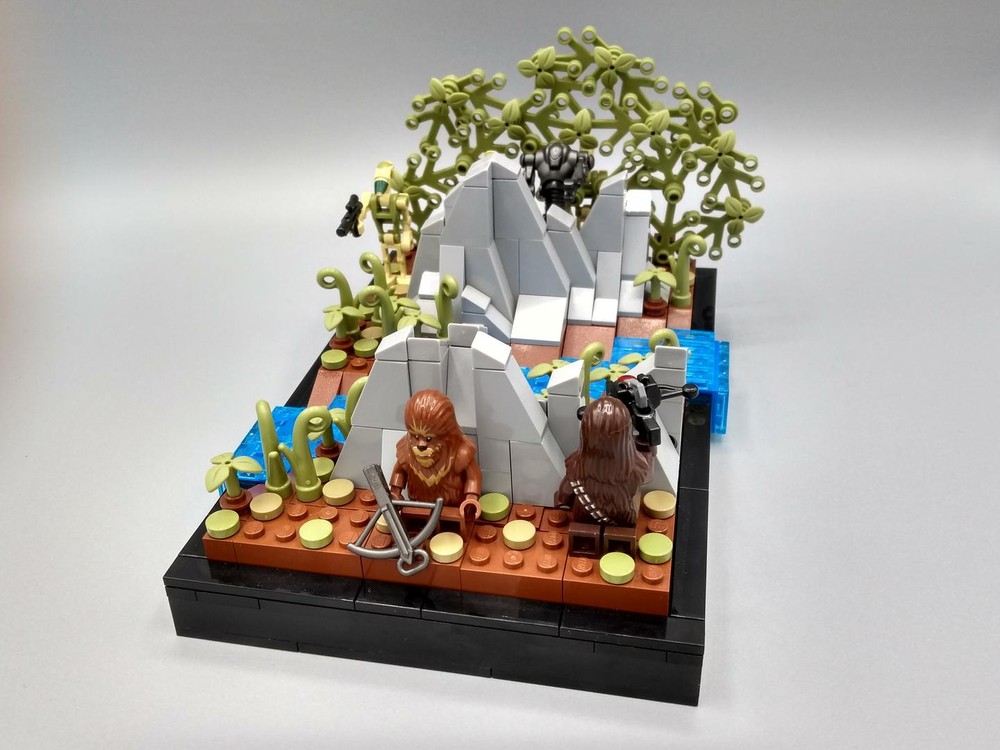 Lego Kashyyyk battle