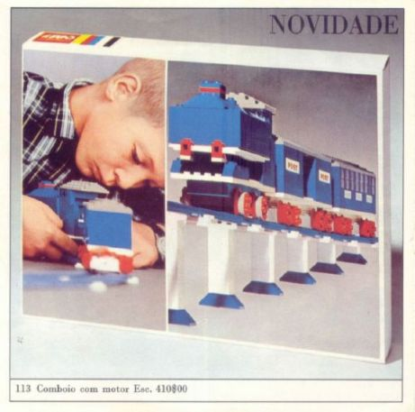 Lego 1966 Medium Train Portuguese (3136-PO)