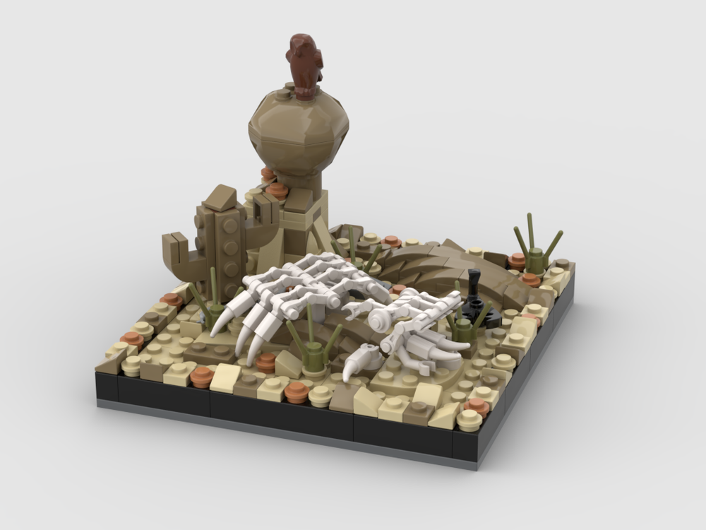 Lego Mini Desert Diorama