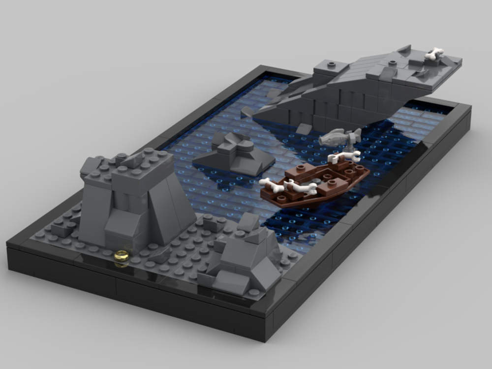 Lego Riddles In the Dark-Gollums Cave