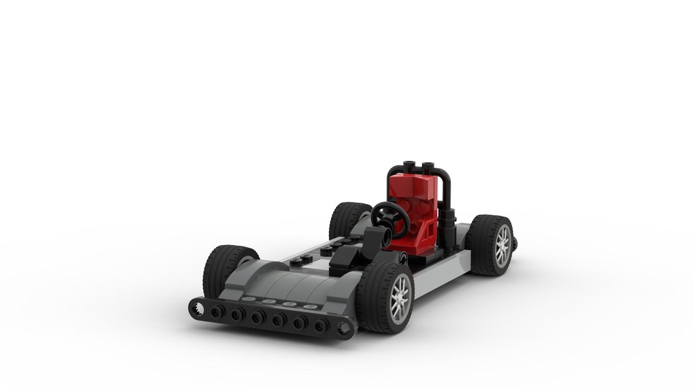 Lego EV skateboard chassis