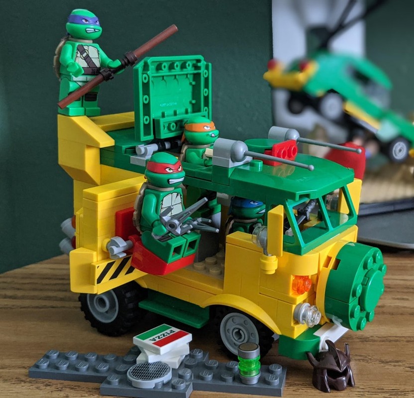 Lego Turtle Van Party Wagon