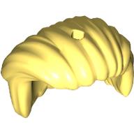 Lego Hair Swept to Right / Bright Light Yellow