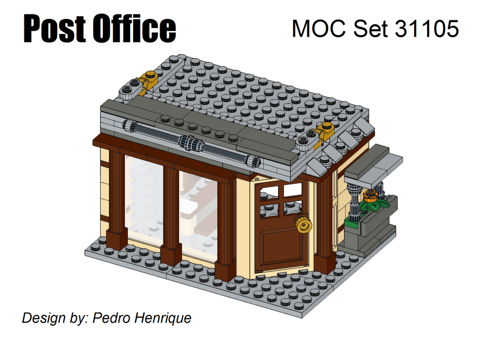 Lego Post Office - MOC 31105