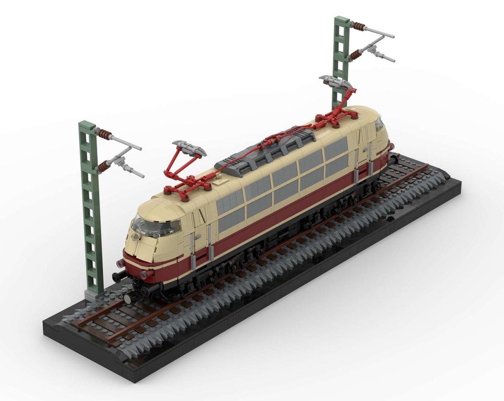 Lego BR103 (tan/dark-red)