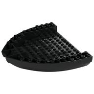 Lego Boat Hull Section, Brick 16 x 13 x 2 / Black