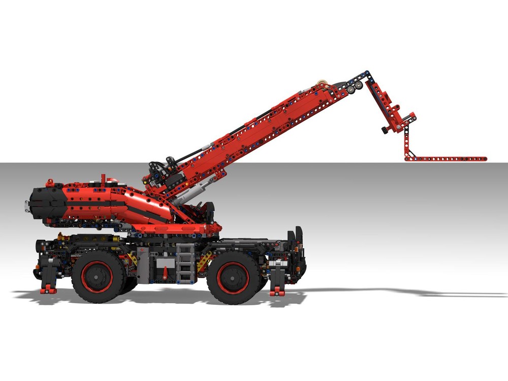 Lego Telehandler based on 42082