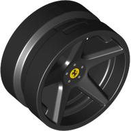 Lego Wheel, Sport 21 x 11 with Ferrari Logo Print