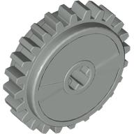 Lego Technic Gear 24 Tooth Clutch with Dark Bluish Gray Center / Light Gray