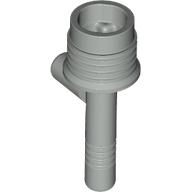 Lego Weapon Gun / Torch (Space) [with Grooves] / Light Gray