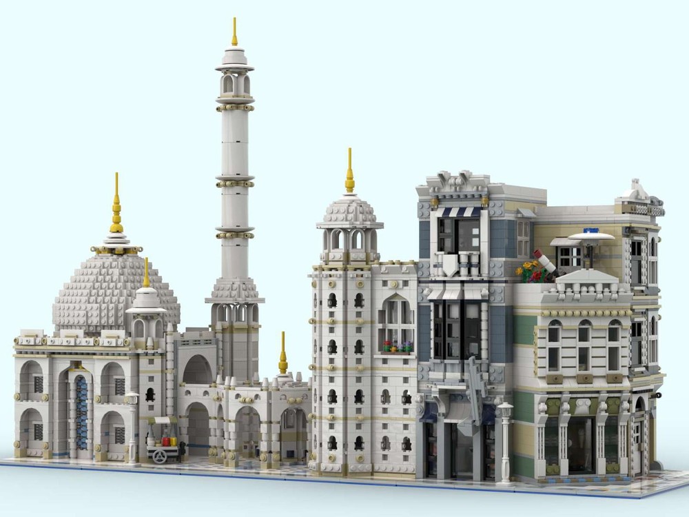 Lego Mosque Corner (TajMahal & AssemblySquare Atl-Build)