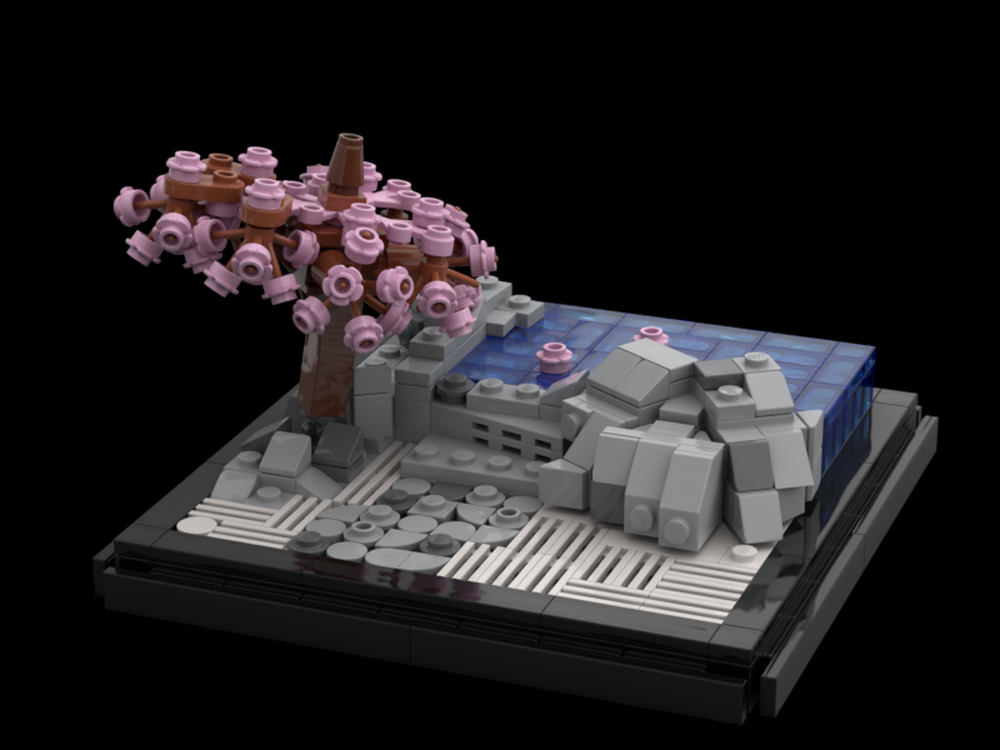 Lego Japanese Onsen
