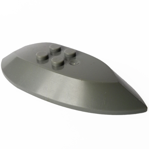 Lego Shield from Nestle Promo Figure - Rascus with Axe and Shield / Dark Bluish Gray