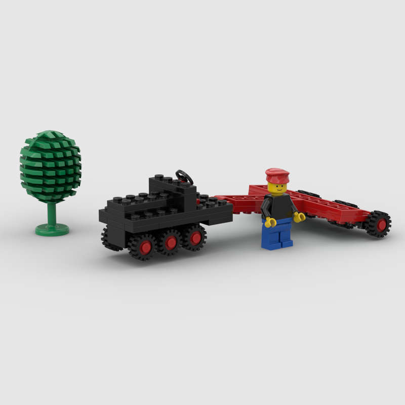 Lego Tractor With Backhoe (1978)