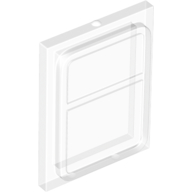 Lego Glass for Train Door Lip On All Sides