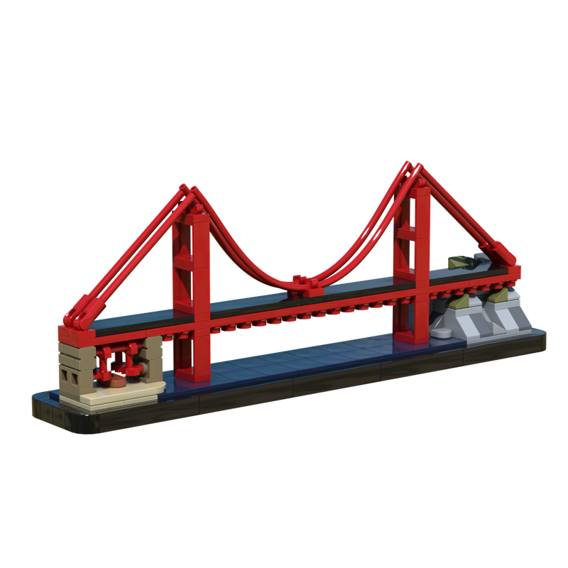 Lego The Golden Gate Bridge