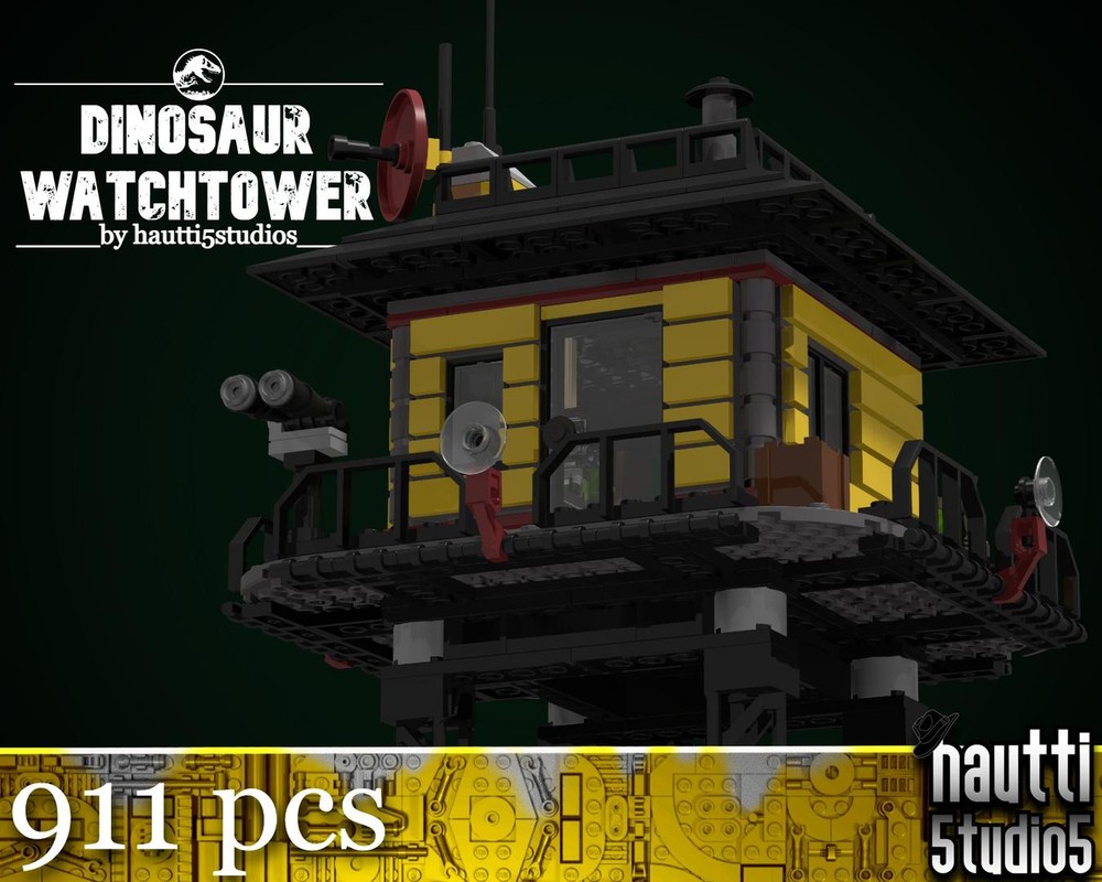 Lego Dinosaur Watchtower