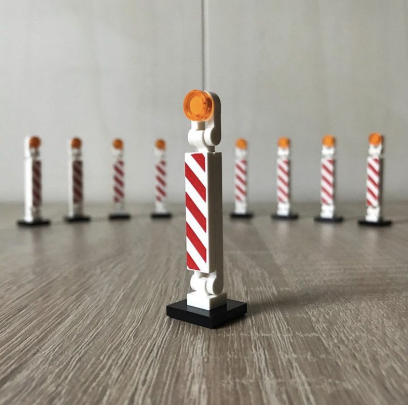 Lego Warning Beacon - Warnbake 1:21