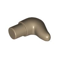 Lego Animal Body Part, Horn (Cattle) / Dark Tan