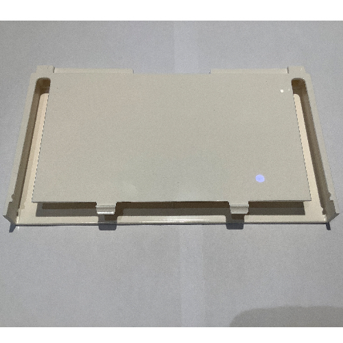 Lego BYGGLEK Side Panel, 22 x 10 x 2, 6 x 6 x 1 Cutout / White