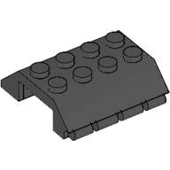 Lego Slope 45° 4 x 4 Double with Hinge / Black